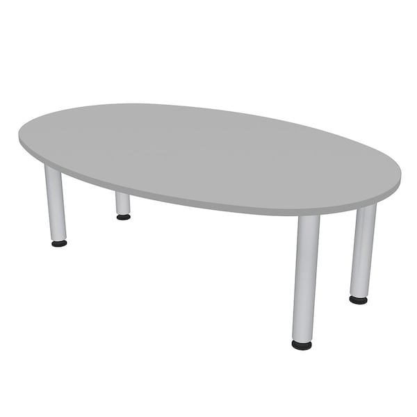 45.25 in W, 71.5 in L, 29 in H, Engineered Wood Top, Grey